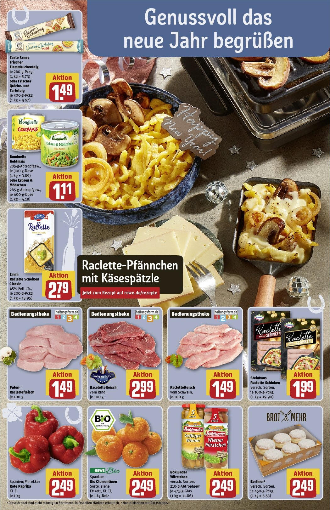 Rewe - Rewe: Wochenangebote (ab 22.12.2024) zum Blättern » Angebote | Seite: 4