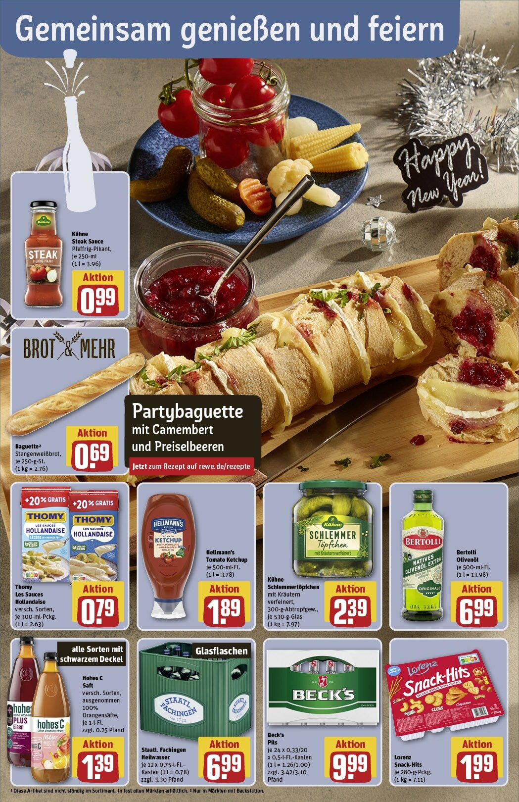 Rewe - Rewe: Wochenangebote (ab 22.12.2024) zum Blättern » Angebote | Seite: 6