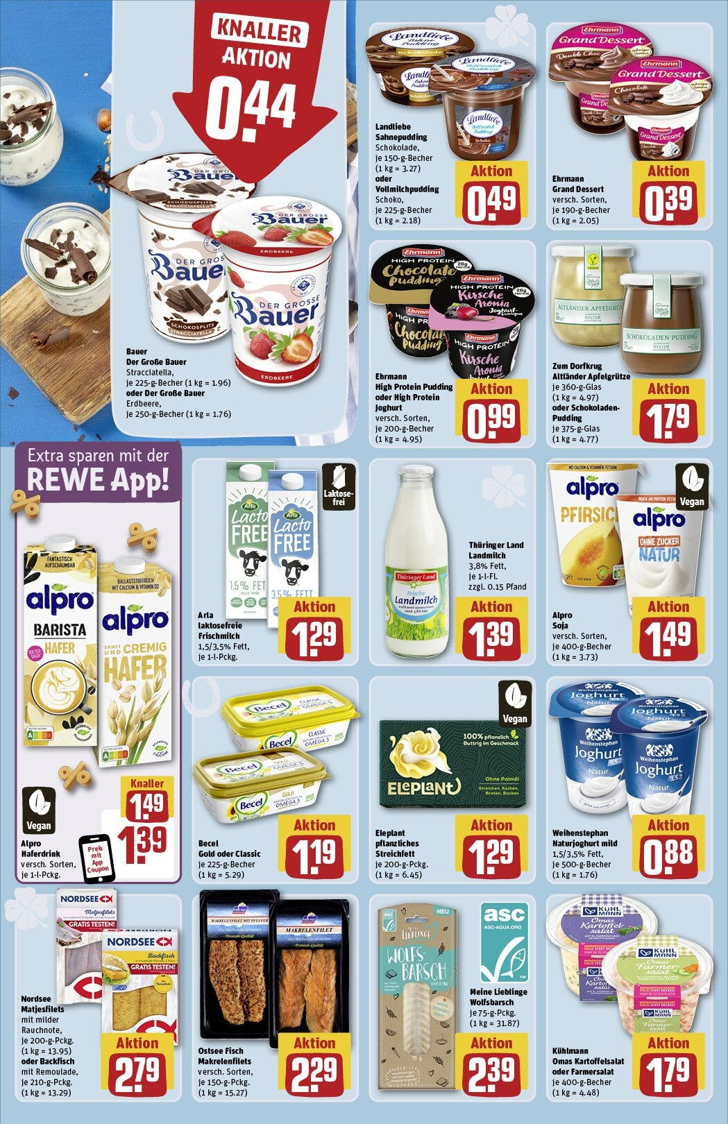 Rewe - Berlin-Zehlendorf, Clayallee 336 (ab 23.12.2024) zum Blättern » Angebote | Seite: 14 | Produkte: Becel, Pudding, Haferdrink, Alpro