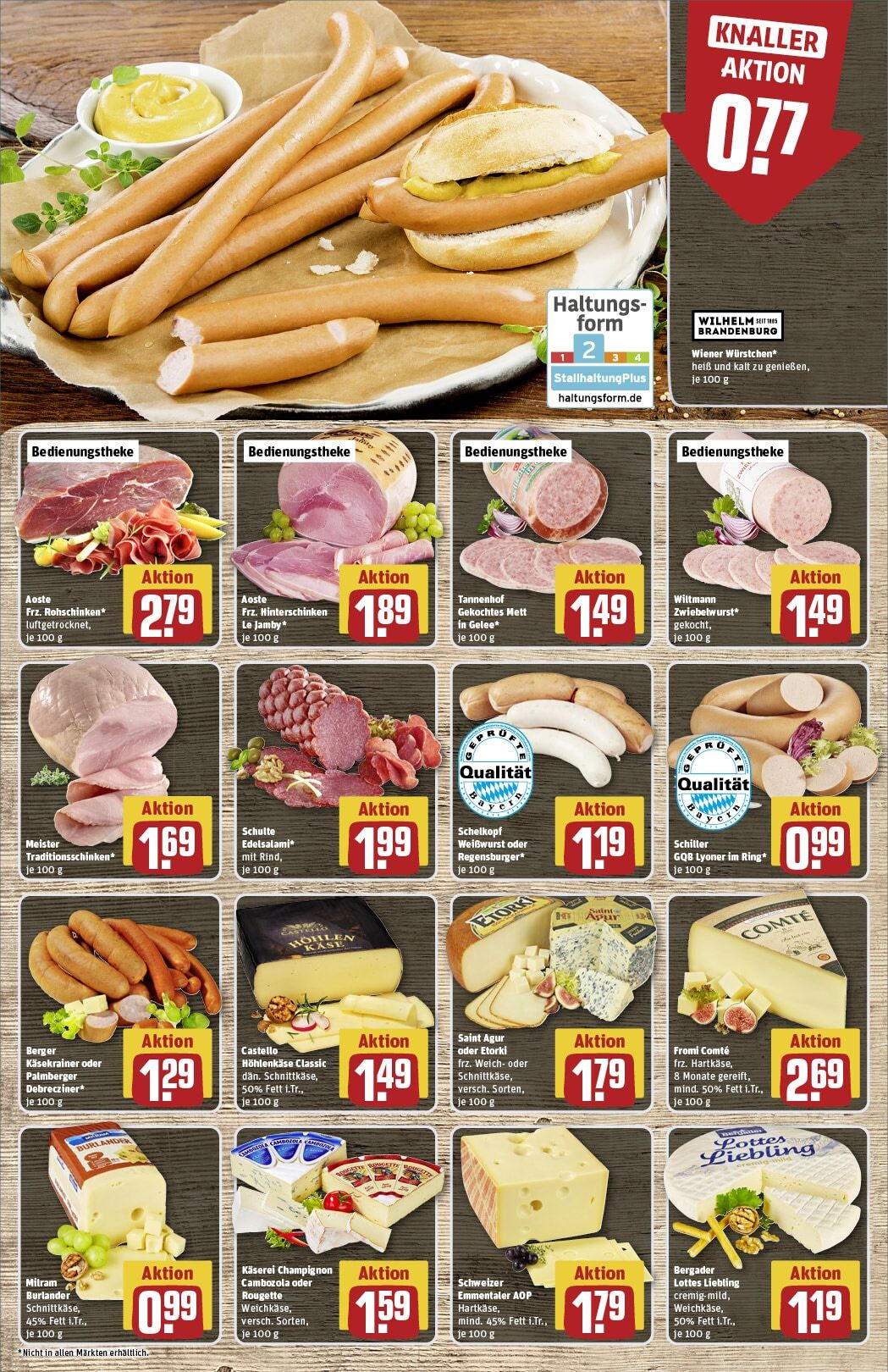 Rewe - Rewe: Wochenangebote (ab 22.12.2024) zum Blättern » Angebote | Seite: 9 | Produkte: Käse, Käsekrainer, Weißwurst