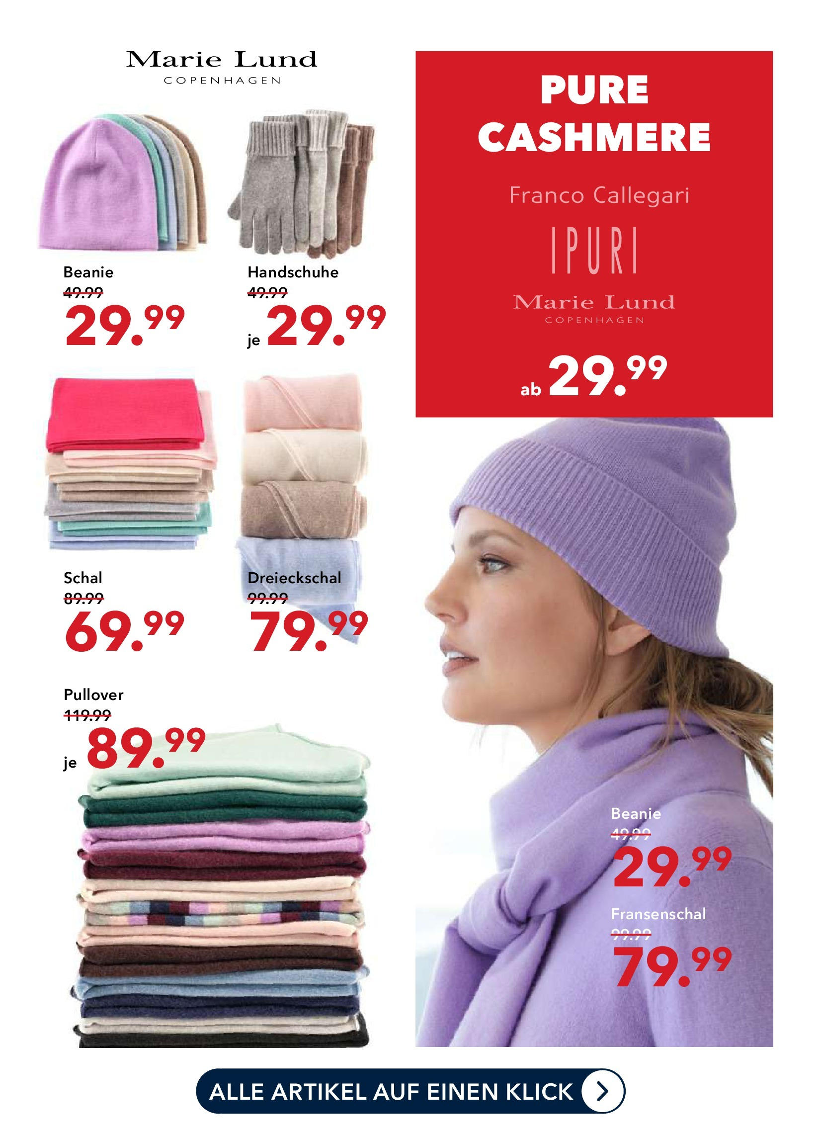 Peek & Cloppenburg Prospekt 	 (ab 24.12.2024) zum Blättern | Seite: 3 | Produkte: Pullover, Schal, Handschuhe