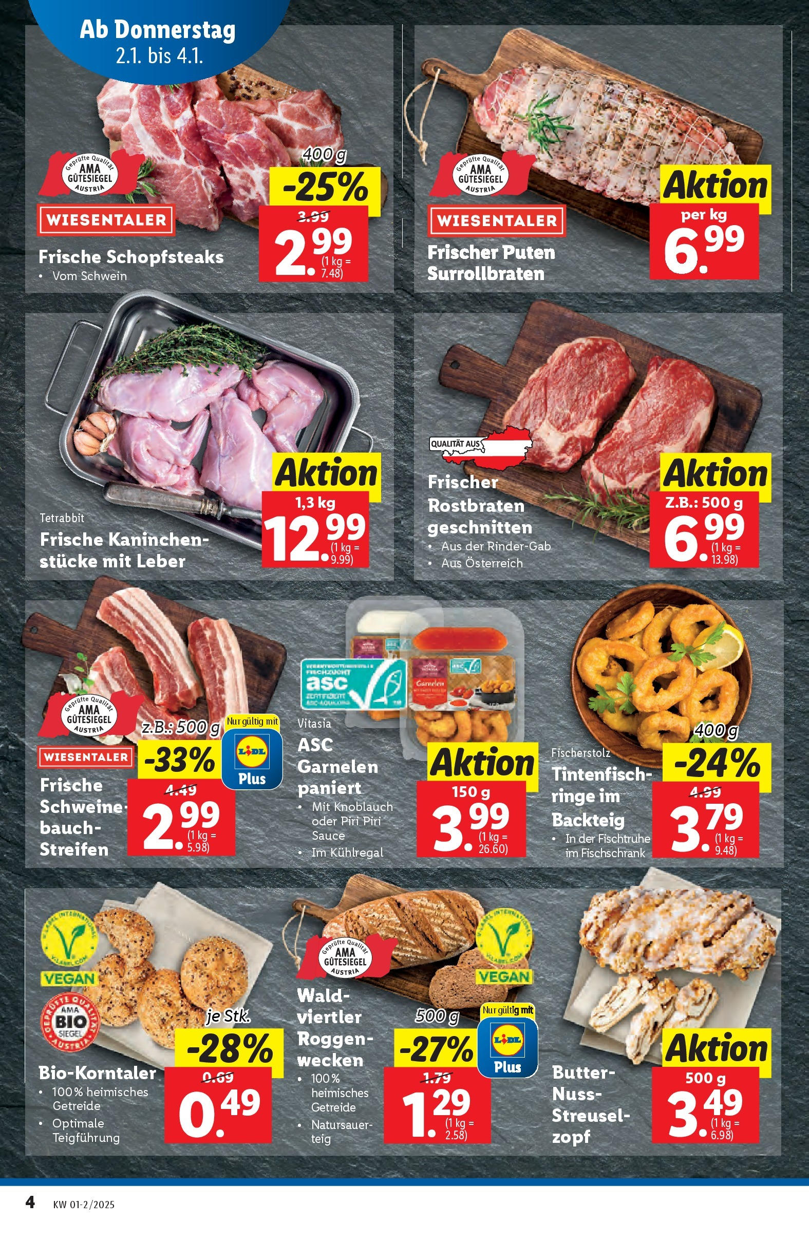 Lidl - Lidl: Flugblatt in deiner Nähe ab 29.12.2024 - Angebote ab donnerstag | Seite: 20 | Produkte: Getreide, Knoblauch, Butter