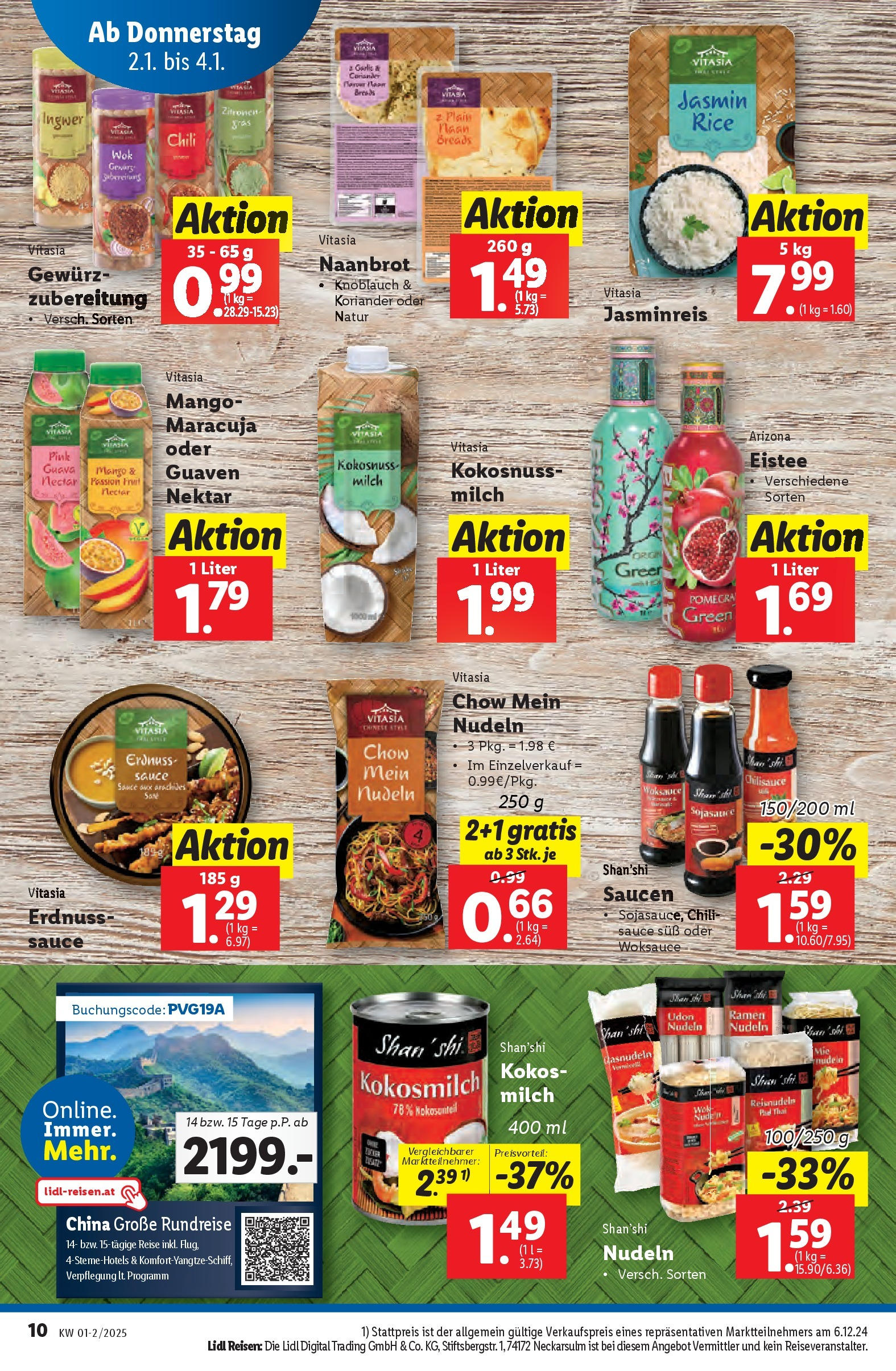 Lidl - Lidl: Flugblatt in deiner Nähe ab 29.12.2024 - Angebote ab donnerstag | Seite: 26 | Produkte: Knoblauch, Chili, Milch, Nudeln