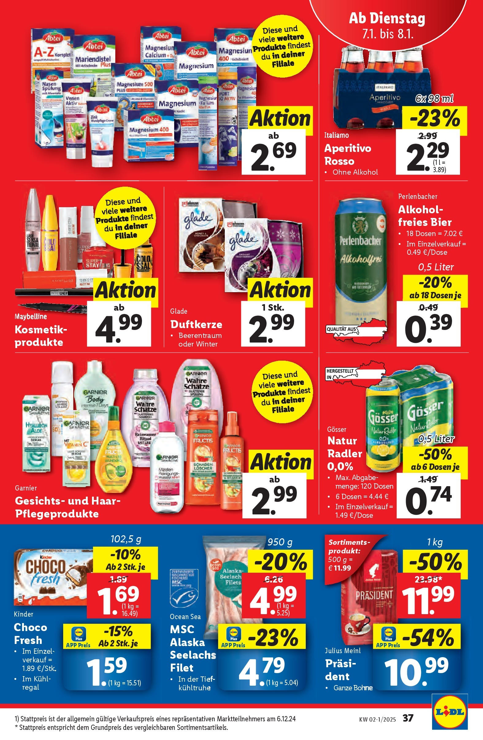 Lidl - Lidl: Flugblatt in deiner Nähe ab 29.12.2024 - Angebote ab donnerstag | Seite: 55 | Produkte: Regal, Spülung, Bier