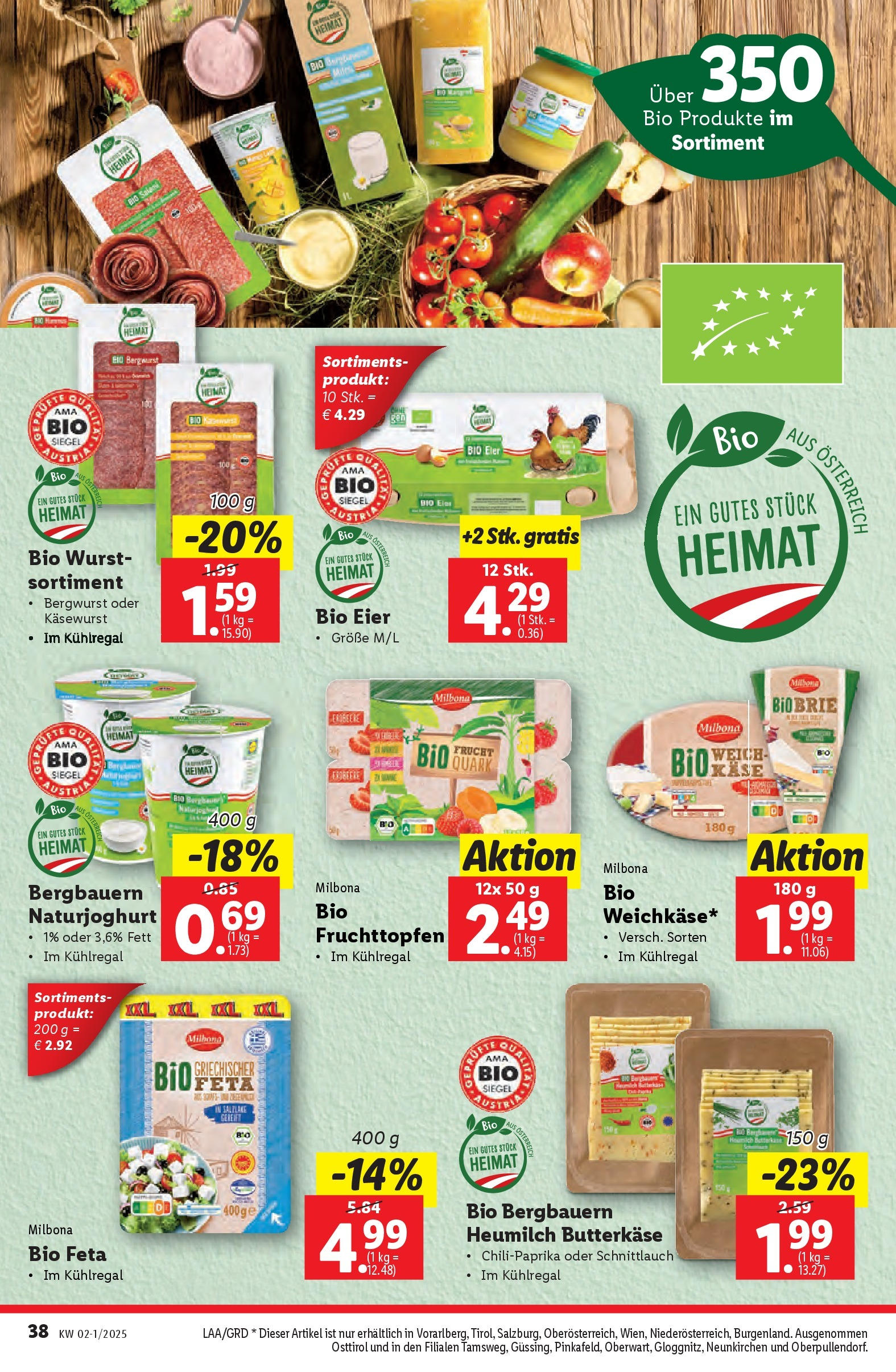 Lidl - Lidl: Flugblatt in deiner Nähe ab 29.12.2024 - Angebote ab donnerstag | Seite: 56 | Produkte: Wurst, Eier, Salami