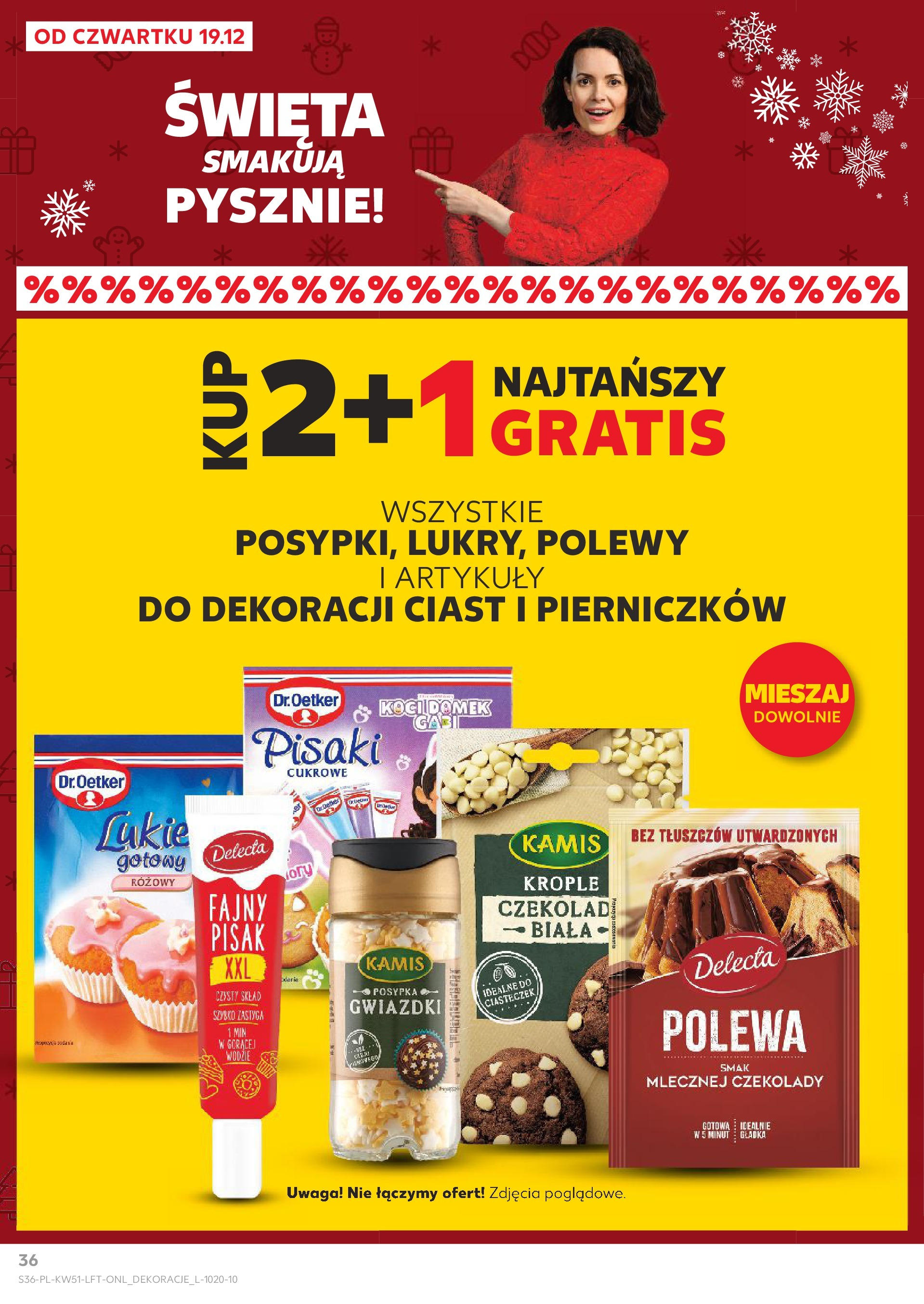 Kaufland gazetka od 19.12.2024 | Boże Narodzenie 🎄🎁 | Strona: 36 | Produkty: Czekolady