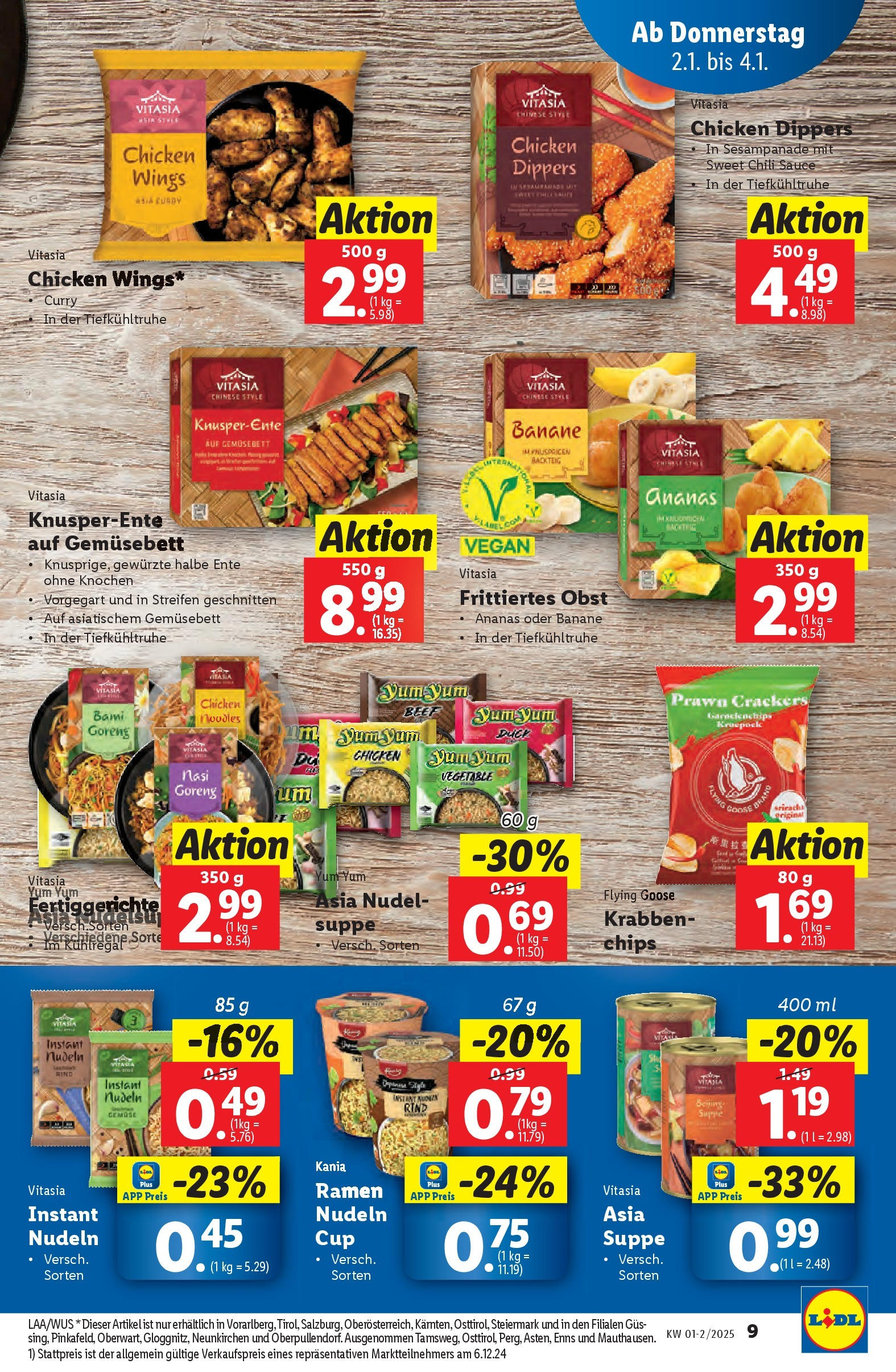 Lidl Flugblatt - Salzburg, Jenbach, Dornbirn ab 30.12.2024 - Angebote ab donnerstag | Seite: 25 | Produkte: Gemüse, Obst, Fertiggerichte, Chili