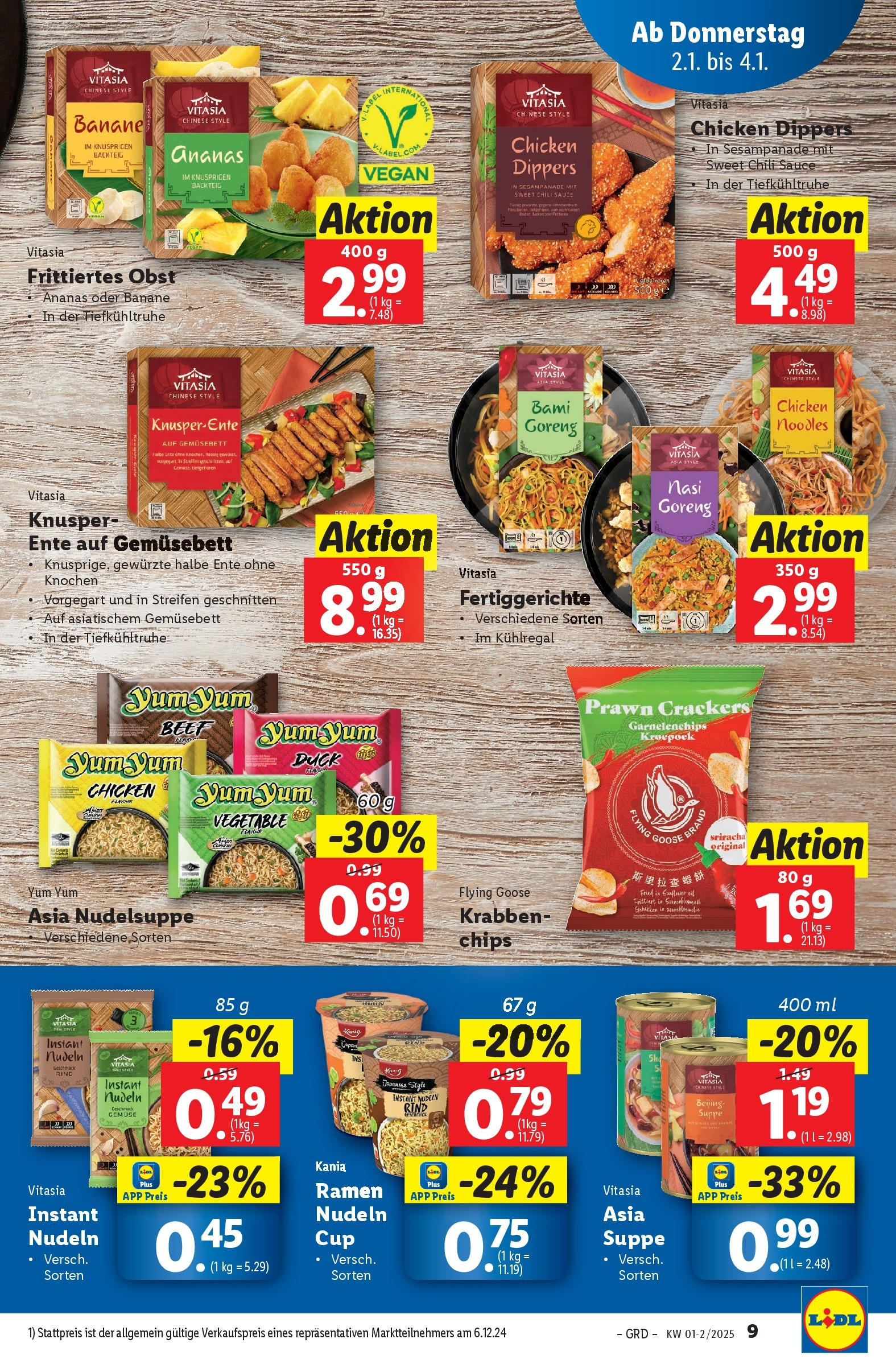 Lidl - Lidl: Flugblatt in deiner Nähe ab 01.01.2025 - Angebote ab donnerstag | Seite: 9 | Produkte: Chips, Obst, Chili, Ananas