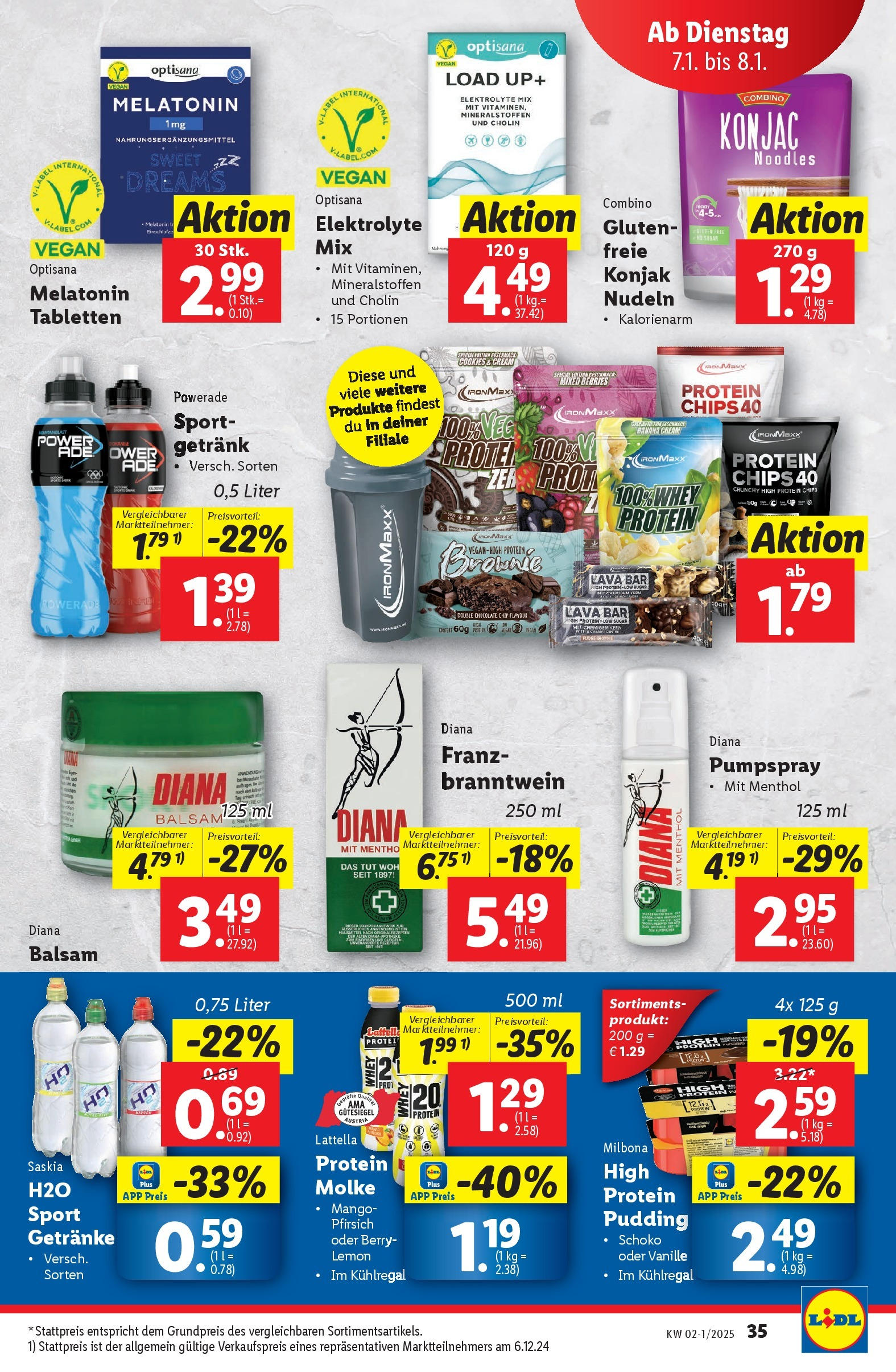 Lidl - Lidl: Flugblatt in deiner Nähe ab 01.01.2025 - Angebote ab donnerstag | Seite: 37 | Produkte: Chips, Mango, Pfirsich, Nudeln