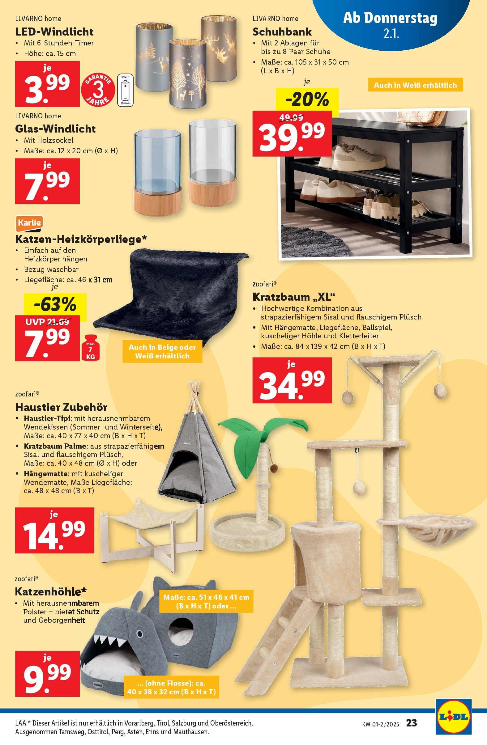 Lidl - Lidl: Flugblatt in deiner Nähe ab 01.01.2025 - Angebote ab donnerstag | Seite: 23 | Produkte: Heizkörper, Batterie