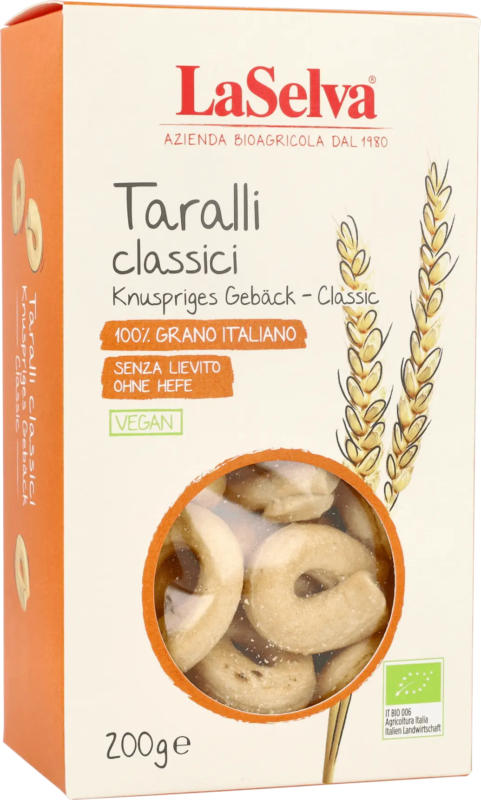 LaSelva Taralli, Gebäck mit Fenchelsamen