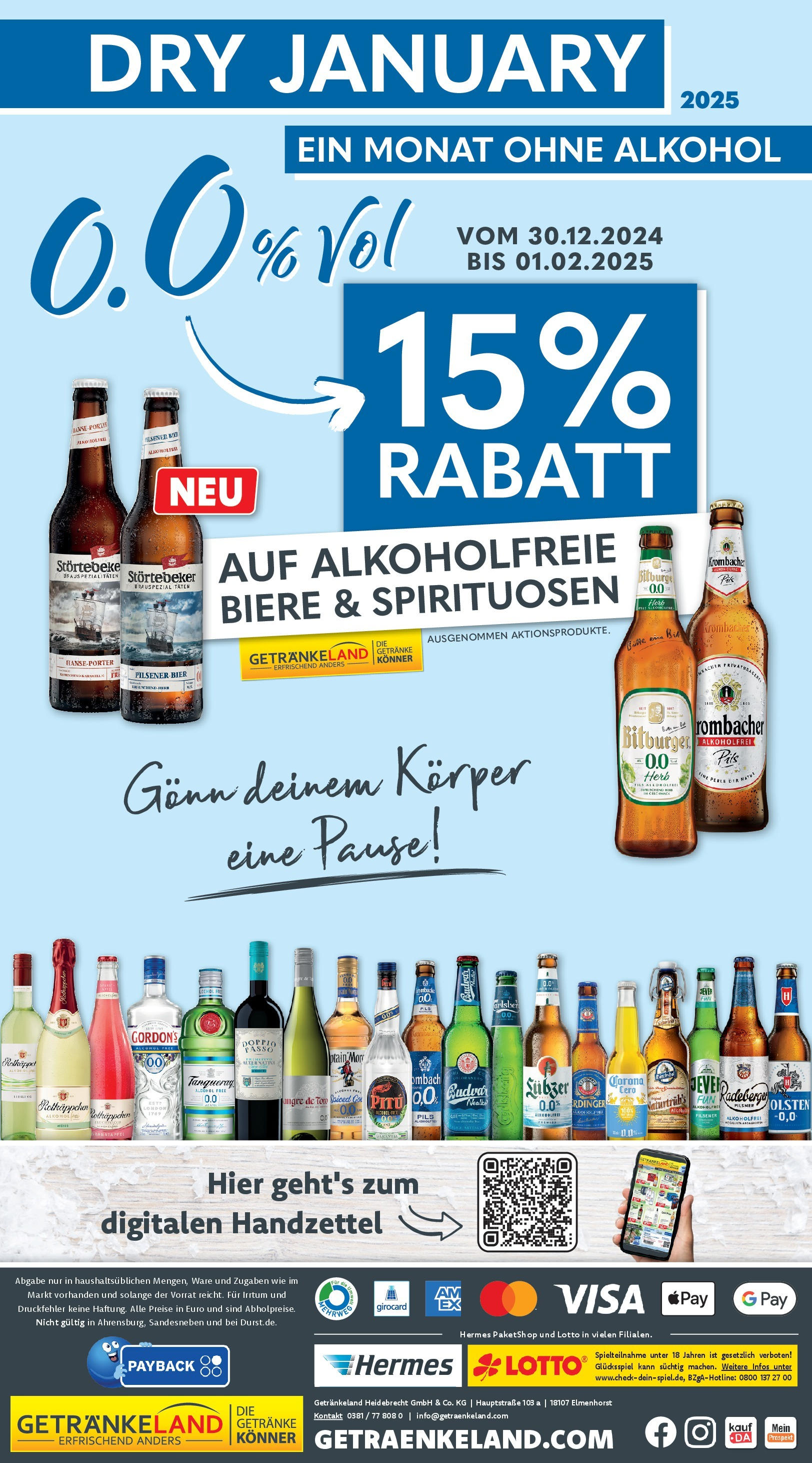 Getränkeland - Getränkeangebote (ab 22.12.2024) zum Blättern | Seite: 6 | Produkte: Granatapfel, Erdinger, Pils, Rotkäppchen