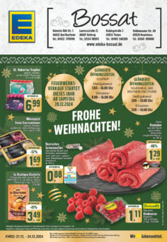 Vorschau von dem Prospekt des Geschäftes Edeka, gültig ab dem 22.12.2024