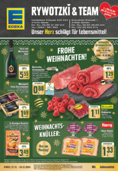 Vorschau von dem Prospekt des Geschäftes Edeka, gültig ab dem 22.12.2024