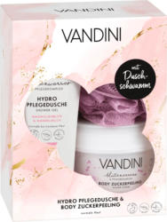 VANDINI Geschenkset "Purity" mit Schwamm 3tlg