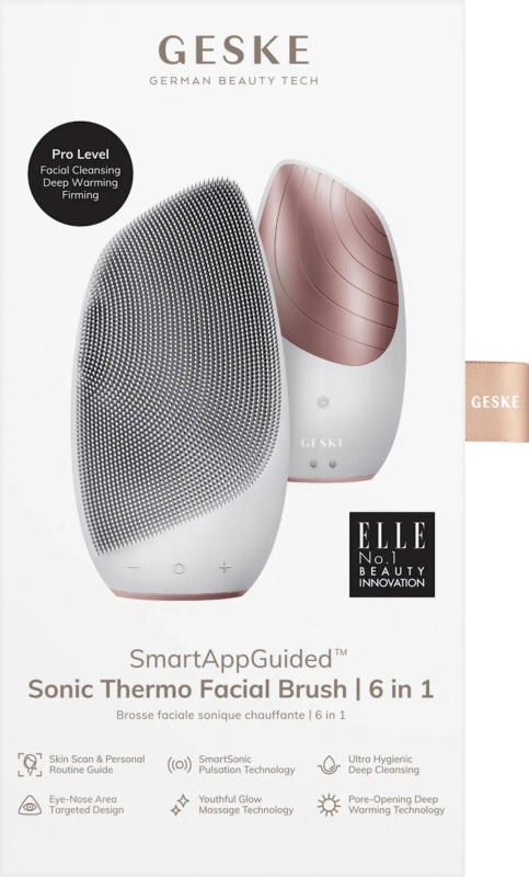 GESKE Sonic Thermo Facial Brush 6 in 1 Starlight