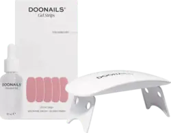 Doonails UV Maniküre Starterset, Gel Strips Valentine Crush