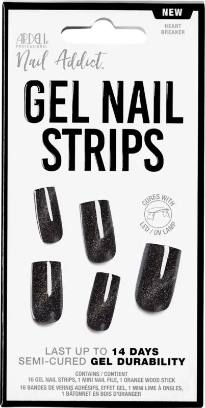 ARDELL Nagelfolien, Gel Nail Strips Heartbreaker