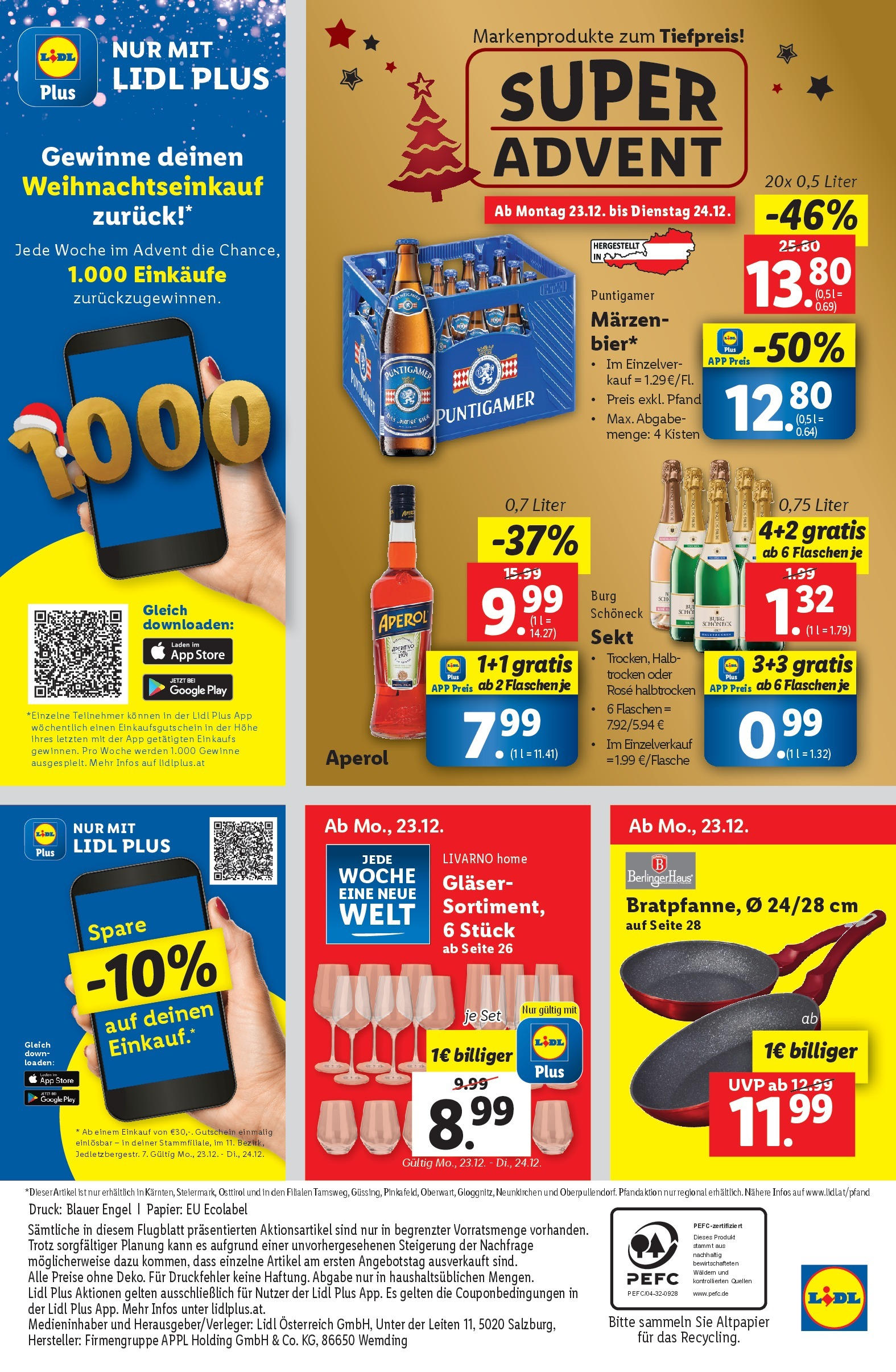 Lidl Flugblatt - Graz, Liezen, Oberwart ab 19.12.2024 - Angebote ab donnerstag | Seite: 42