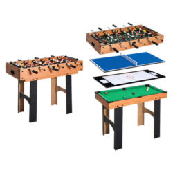 HOMCOM Spieltisch 4in1 B/H/L: ca. 43x73x87 cm