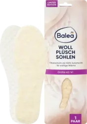 Balea Einlegesohlen Wollplüsch Gr. 40/41 (1 Paar)