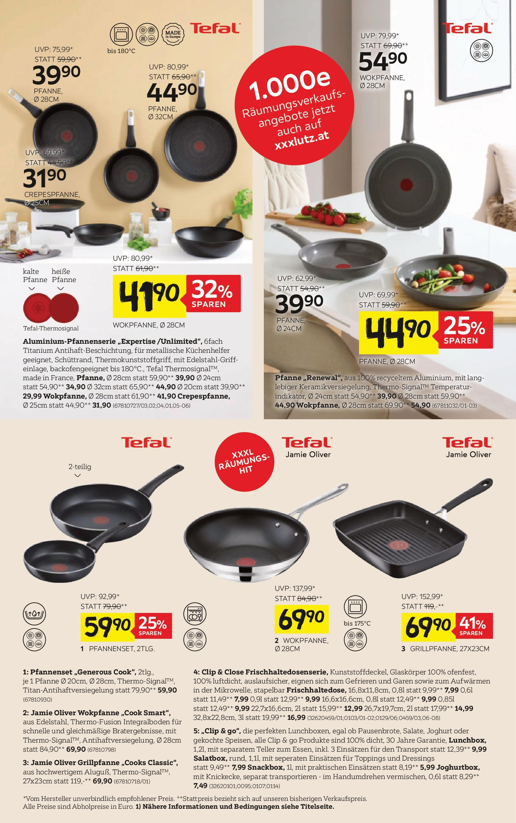 XXXLutz - Boutique Tefal von 23.12.2024 - Aktuelle Angebote | Seite: 2 | Produkte: Joghurt