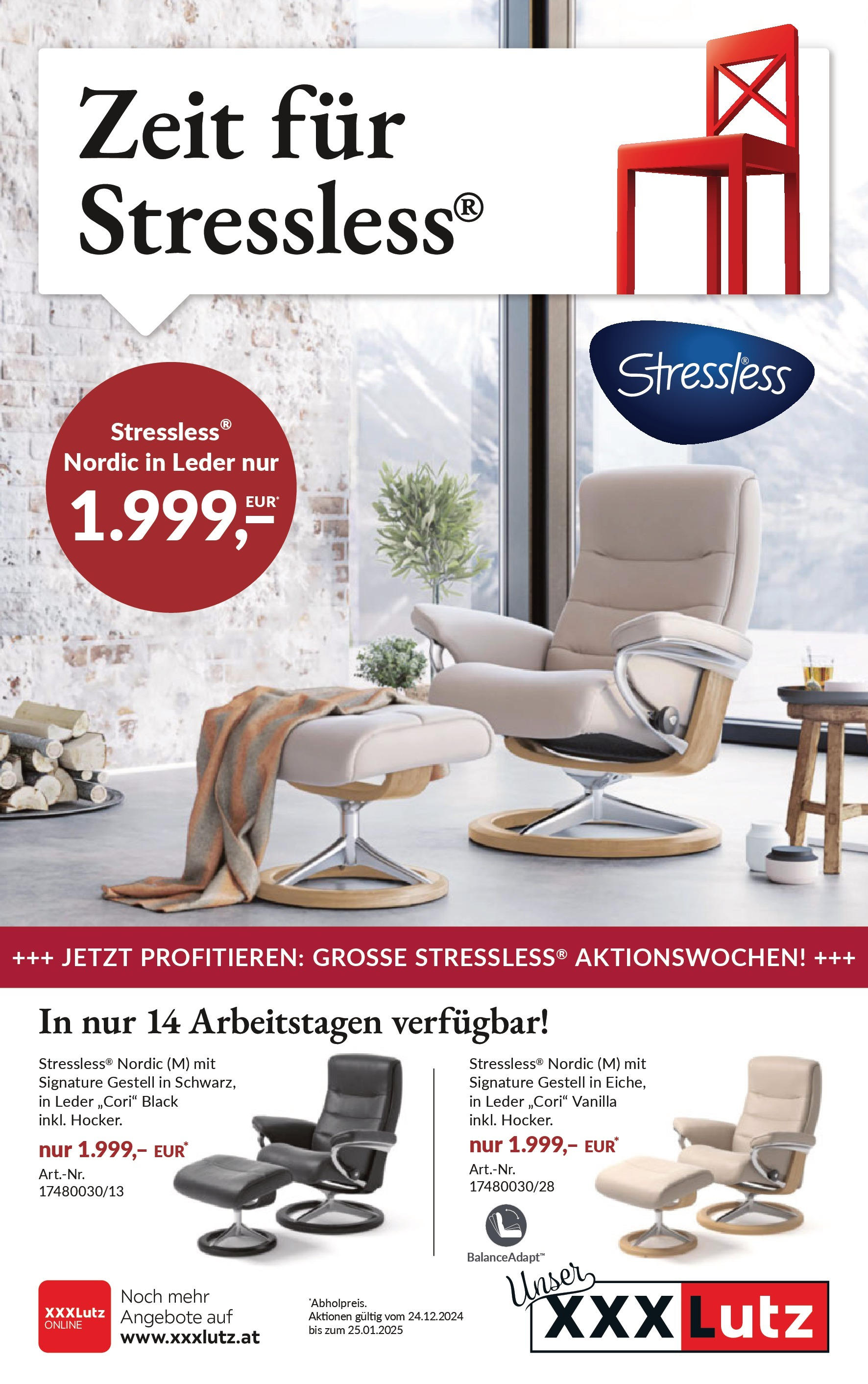 XXXLutz - Polstermöbel Stressless Ekornes von 23.12.2024 - Aktuelle Angebote | Seite: 1