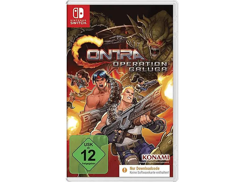 Contra: Operation Galuga (Code in a Box) - [Nintendo Switch]