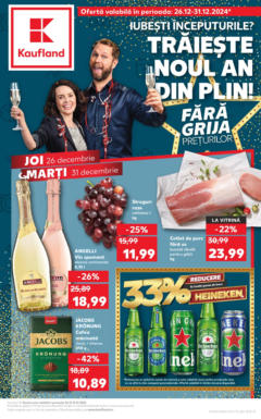 Previzualizarea de cataloage: Kaufland Catalog Kaufland până în data de 29.12.2024 valabil de la 24.12.2024