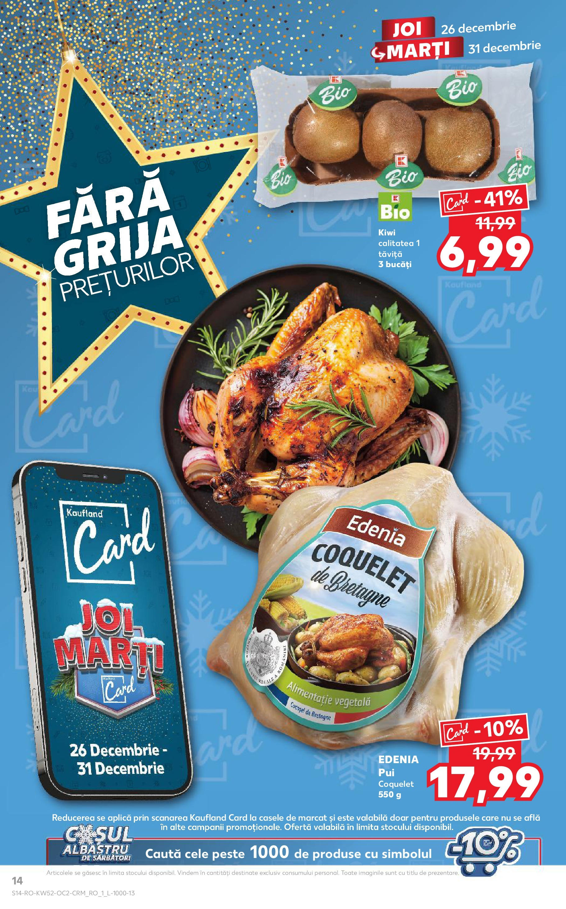 Kaufland - Catalog Kaufland până în data de 29.12.2024 24.12.2024 - Revista si Oferta | Pagină: 14 | Produse: Pește