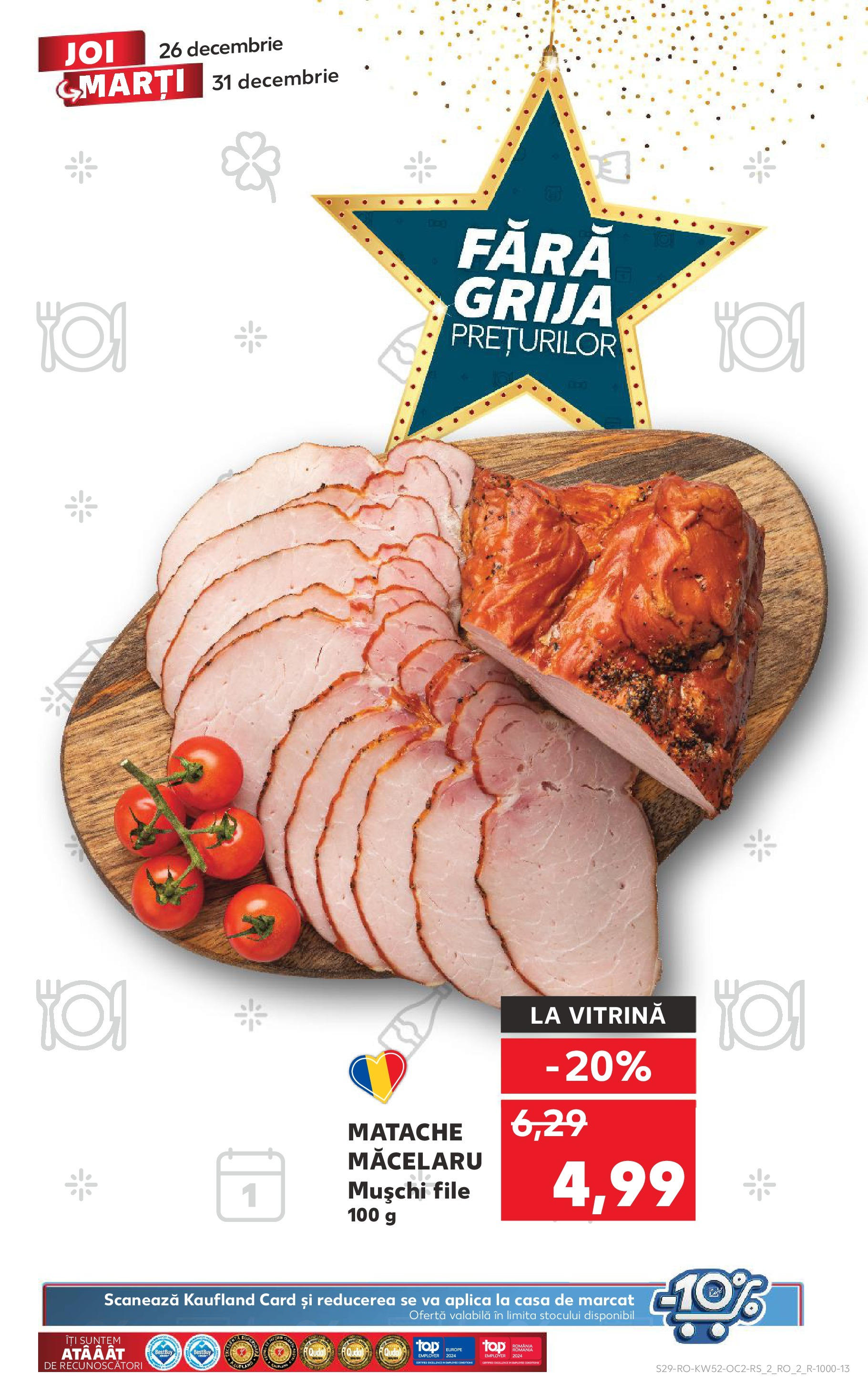 Kaufland - Catalog Kaufland până în data de 29.12.2024 24.12.2024 - Revista si Oferta | Pagină: 29 | Produse: Vitrină