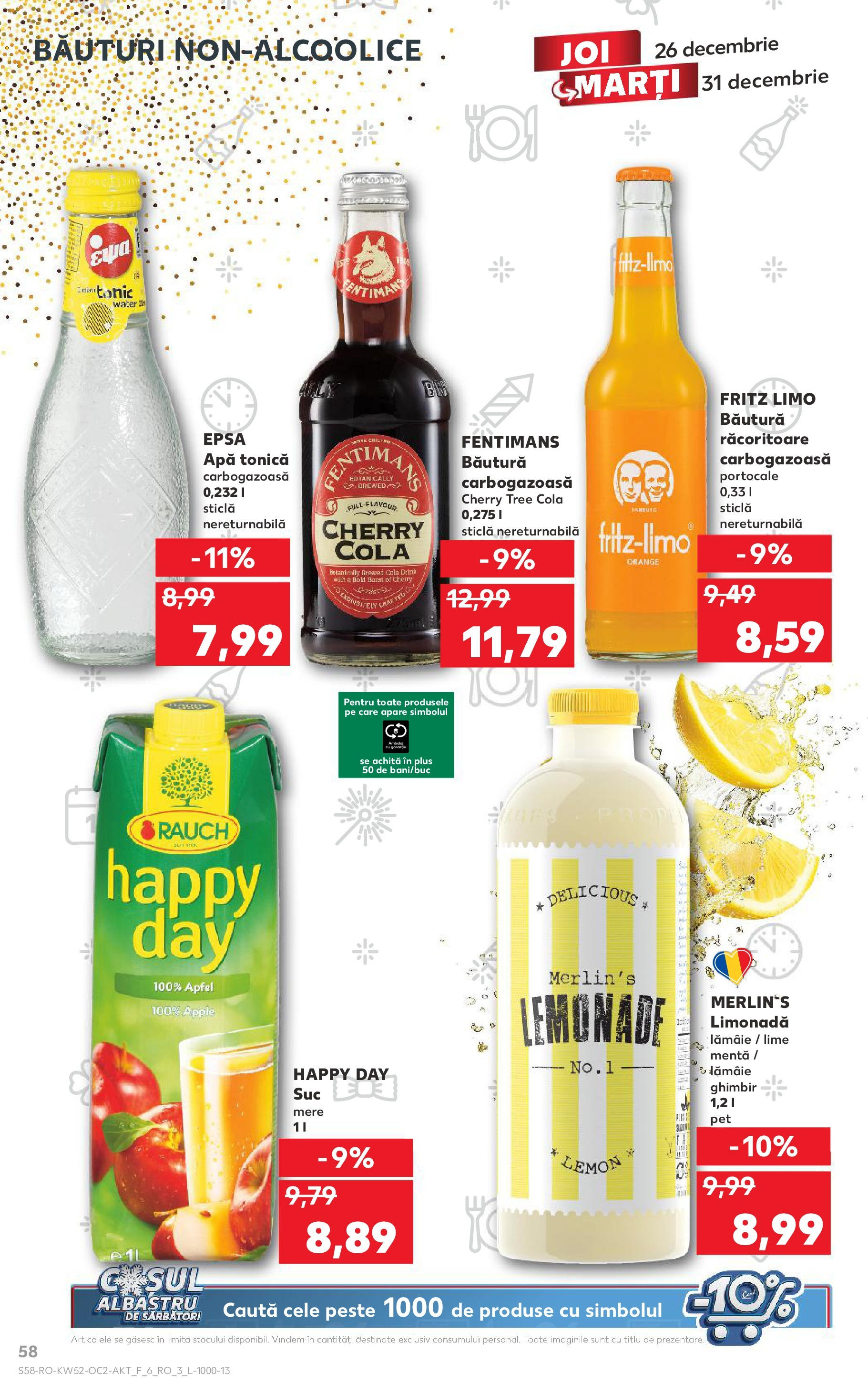 Catalog Kaufland - Bucureşti 26.12.2024 - Revista si Oferta | Pagină: 58 | Produse: Apple, Portocale, Pește, Lămâie