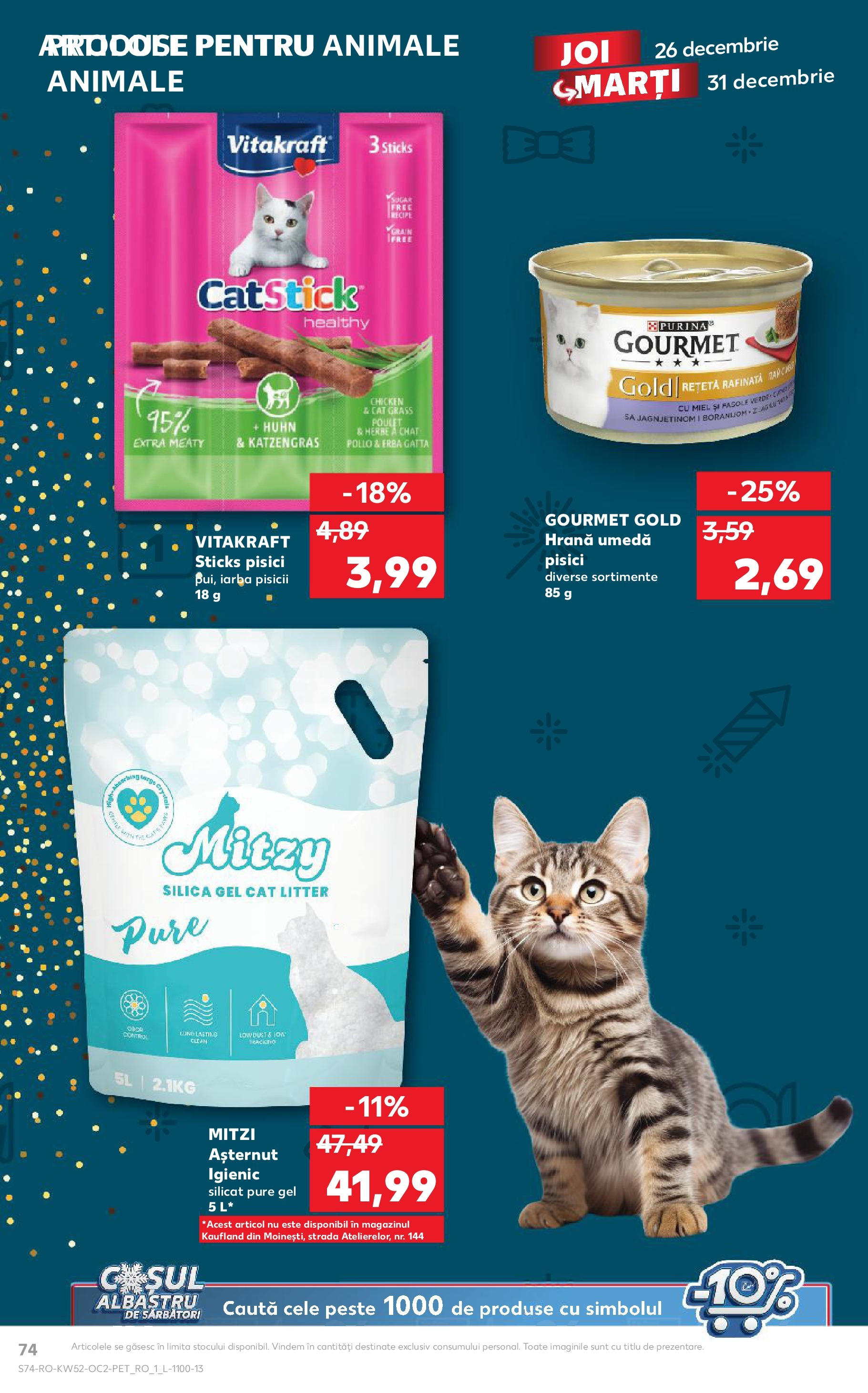 Kaufland - Catalog Kaufland până în data de 29.12.2024 24.12.2024 - Revista si Oferta | Pagină: 74 | Produse: Pește