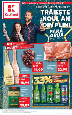 Previzualizarea de cataloage: Kaufland Catalog nou - Bucureşti valabil de la 26.12.2024