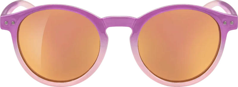 SUNDANCE Sonnenbrille Kids pinkes Gestell mit verspiegelten Scheiben