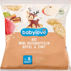 babylove Babysnack Reiswaffeln Apfel Zimt, ab dem 8.Monat