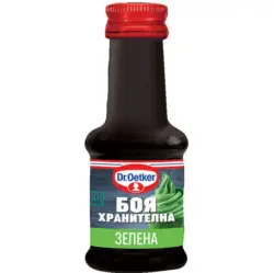 Dr. Oetker Зелена боя течна