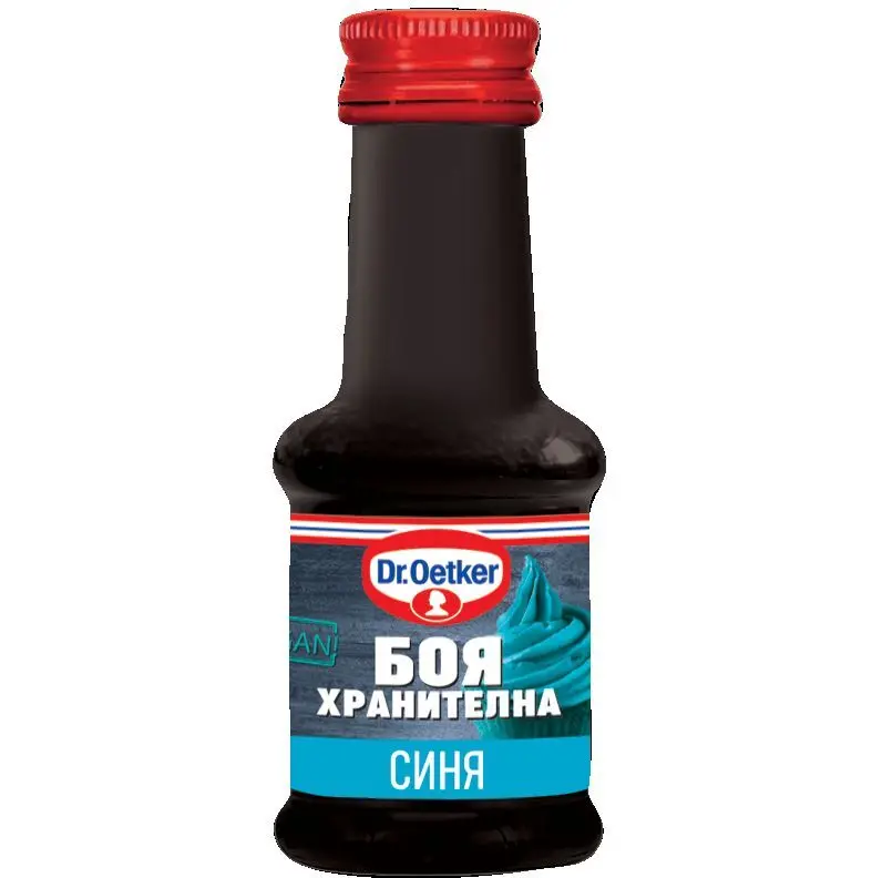 Dr. Oetker Синя боя течна