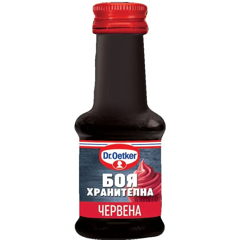 Dr. Oetker Червена боя течна