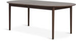 JYSK JYSK Кухненска маса MARSTRAND 100x200/280 цвят тъмен дъб