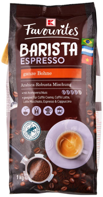 K-Favorites Кафе на зърна Barista Espresso