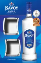 Kaufland хипермаркет Savoy Водка 37,5% vol - до 21-12-25