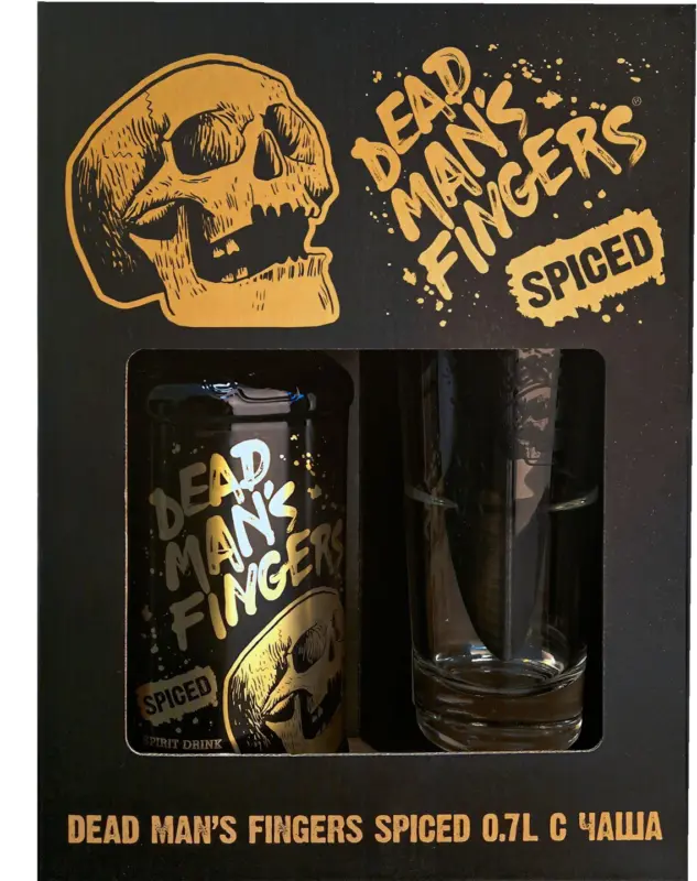 Dead Mans Fingers Напитка с ром Spiced