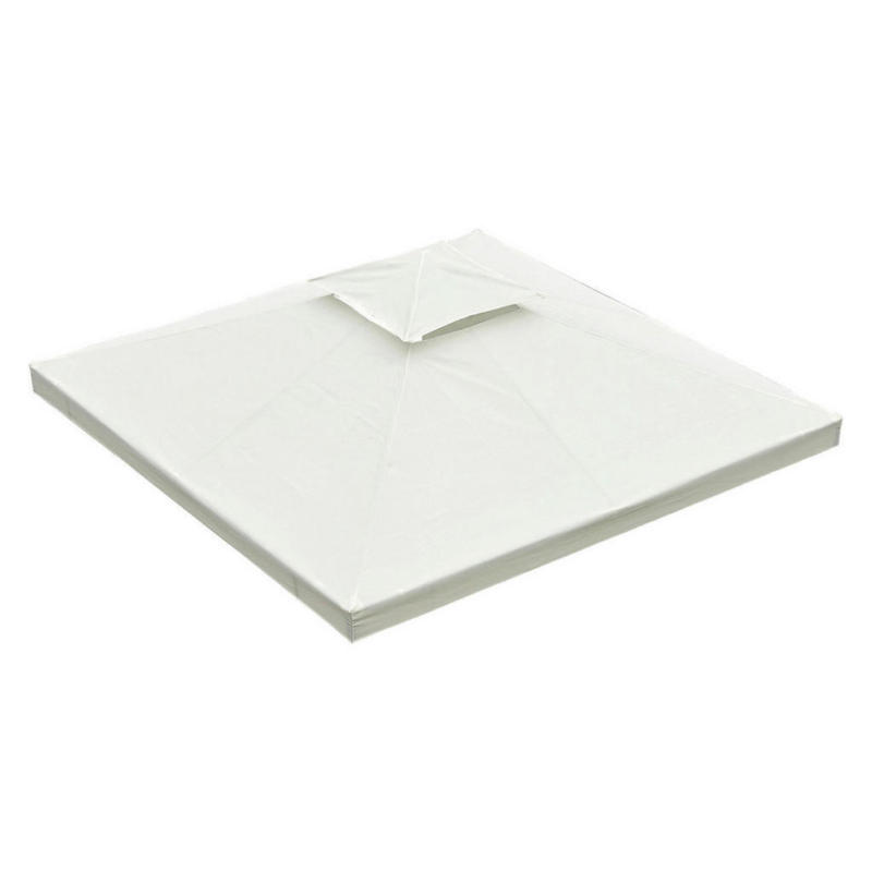 Outsunny Ersatzdach creme Polyester-Mischgewebe B/L: ca. 300x400 cm