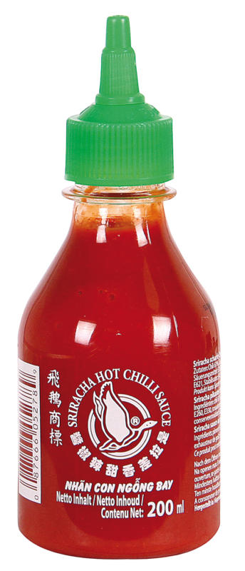 Sriracha Chillisauce, scharf