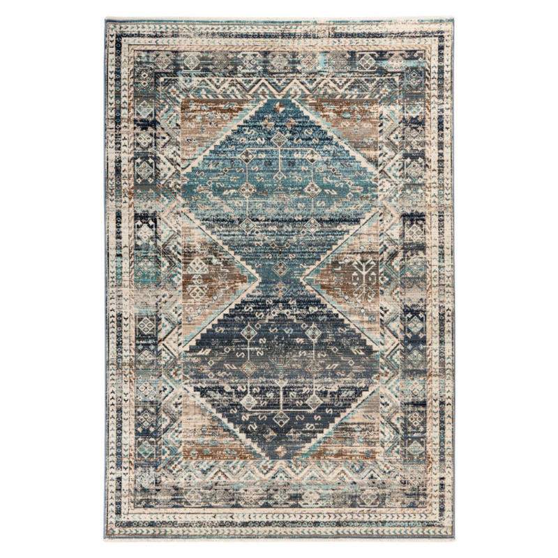 Obsession Teppich My Inca blau B/L: ca. 120x170 cm