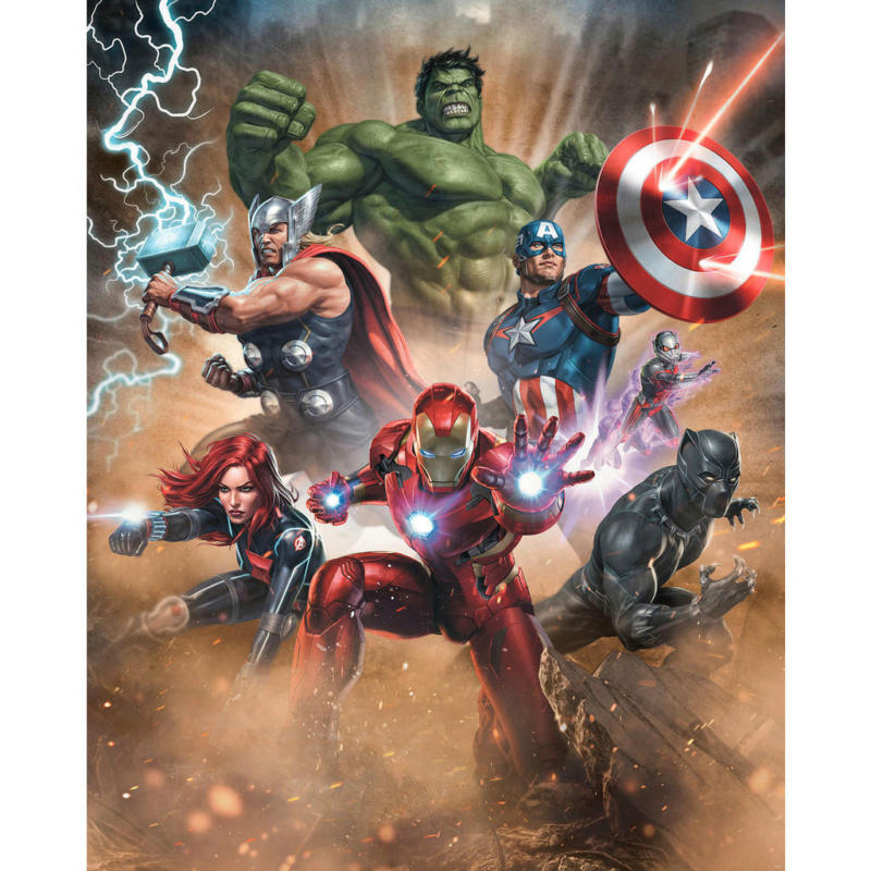 Komar Fototapete Avengers Superpower B/L: ca. 200x250 cm