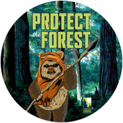 Komar Fototapete Star Wars Protect the Forest D: ca. 125 cm