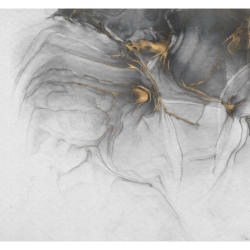 Komar Fototapete Ink Gold Flow B/L: ca. 300x280 cm