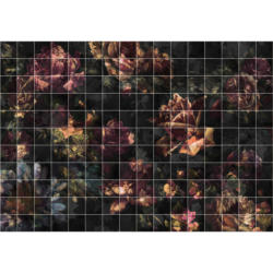 Komar Fototapete Tiles Flowers B/L: ca. 400x280 cm